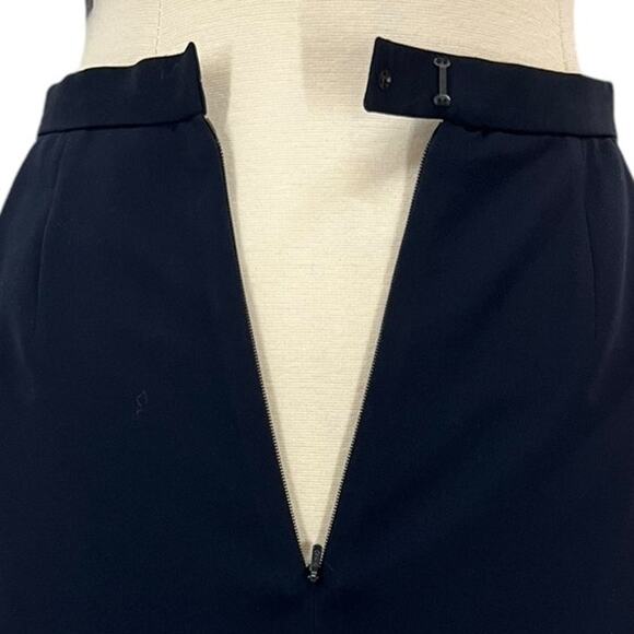 BADGLEY MISCHKA STUDIO Navy Pencil Skirt SZ 4 - Picture 4 of 13